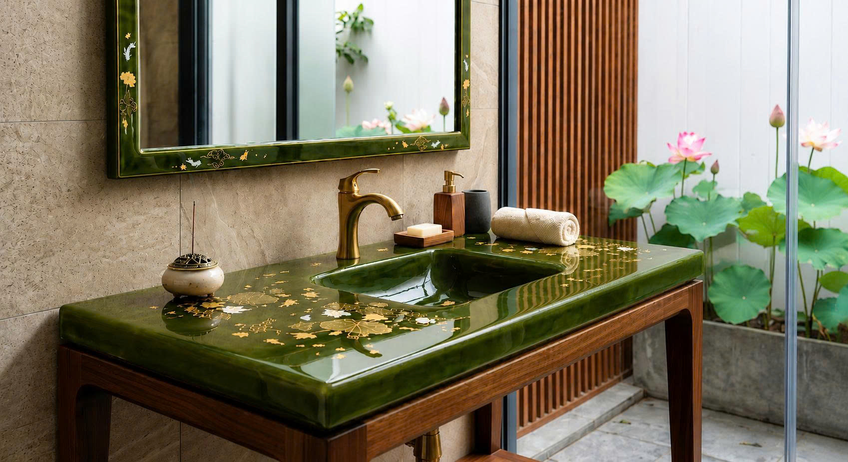 Lavabo sơn mài PPG - 3186